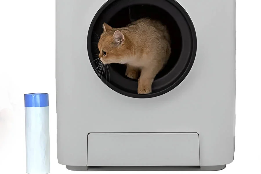 cat litter box that cleans itself