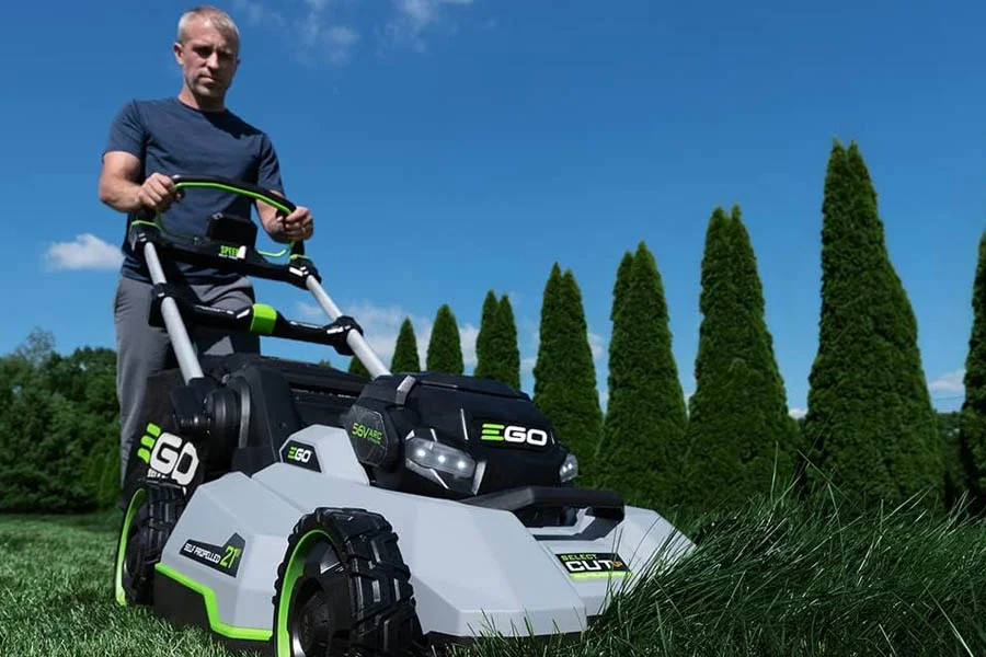 top rated battery powered lawn mowers