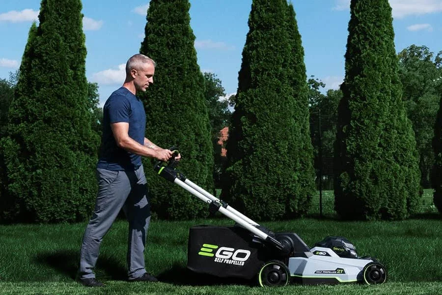 top rated battery powered lawn mowers