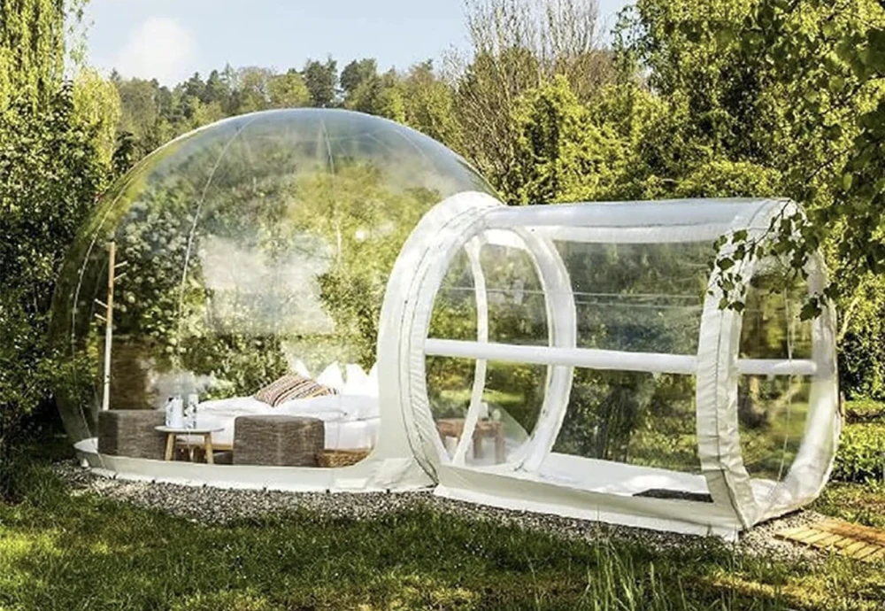 outdoor see through bubble tent